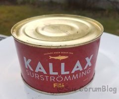 Surströmming Fisch FILET Dose Stinkefisch Surstroemming schwedischer, Geschenke für Männer